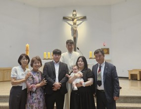 2026년 7월 4일 토요일
김윤슬 마틸다의 유아세례식이 있었습니다.
  ~ 축하드립니다 ~