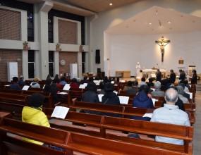 10월 묵주기도 성월을 맞이하여 10월 한달동안 레지오 마리애 주관으로 묵주기도를 바쳤습니다.
정의의모후Pr.이 단체상을 받았습니다.